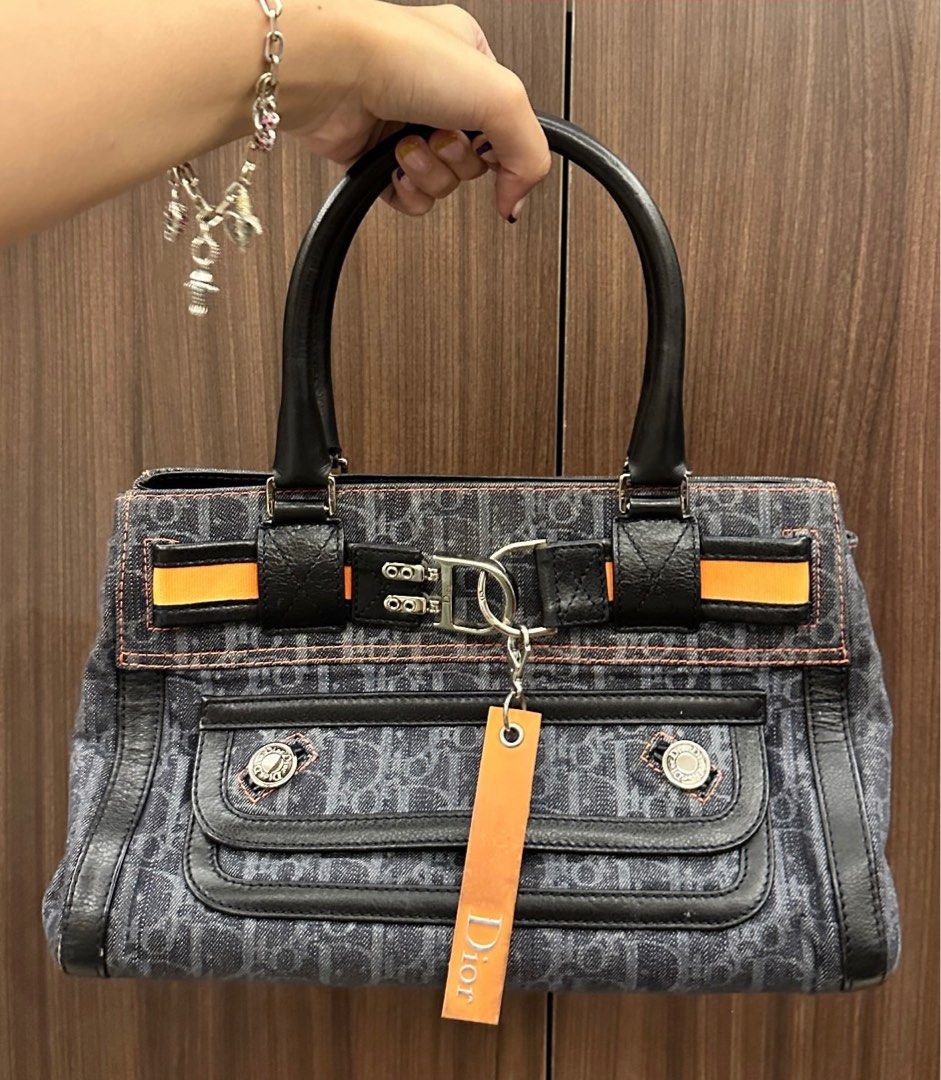 Tas Dior Vintage Rare Item Preloved Christian Dior Fesyen Wanita Tas Dompet di Carousell