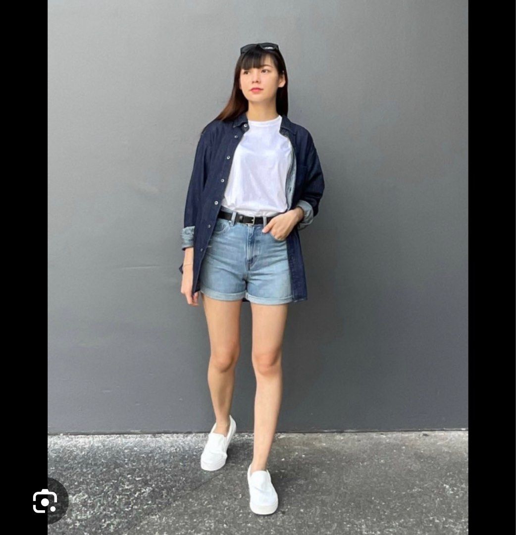 Uniqlo High Waisted Shorts