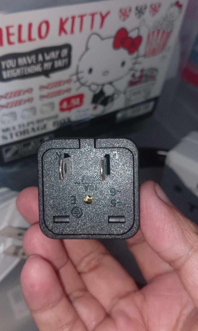 US STANDARD ADAPTER UP TO 10 AMPERE (Category: Electrical, Adaptors & Sockets) located in Pasig City. Submitted by benildarustia18 (Listing ID 1313174703, Image 2). Description: BRAND NEW AND ONHAND.