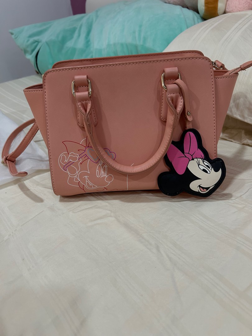 Vincci Disney Satchel Minnie Mouse Bag Women s Fashion Bags Wallets Tote Bags on Carousell