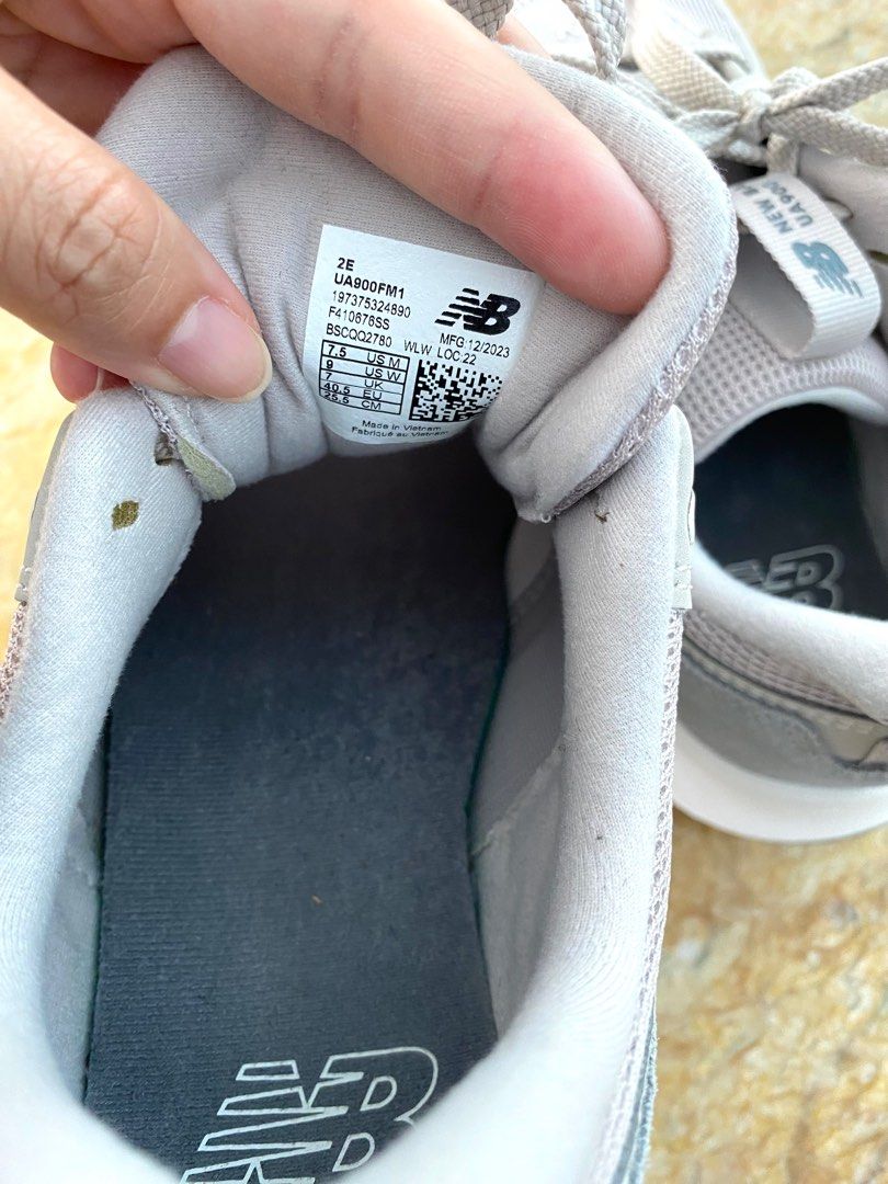 Used once New Balance Sneakers Walking Shoes Women s Fashion Footwear Sneakers on Carousell