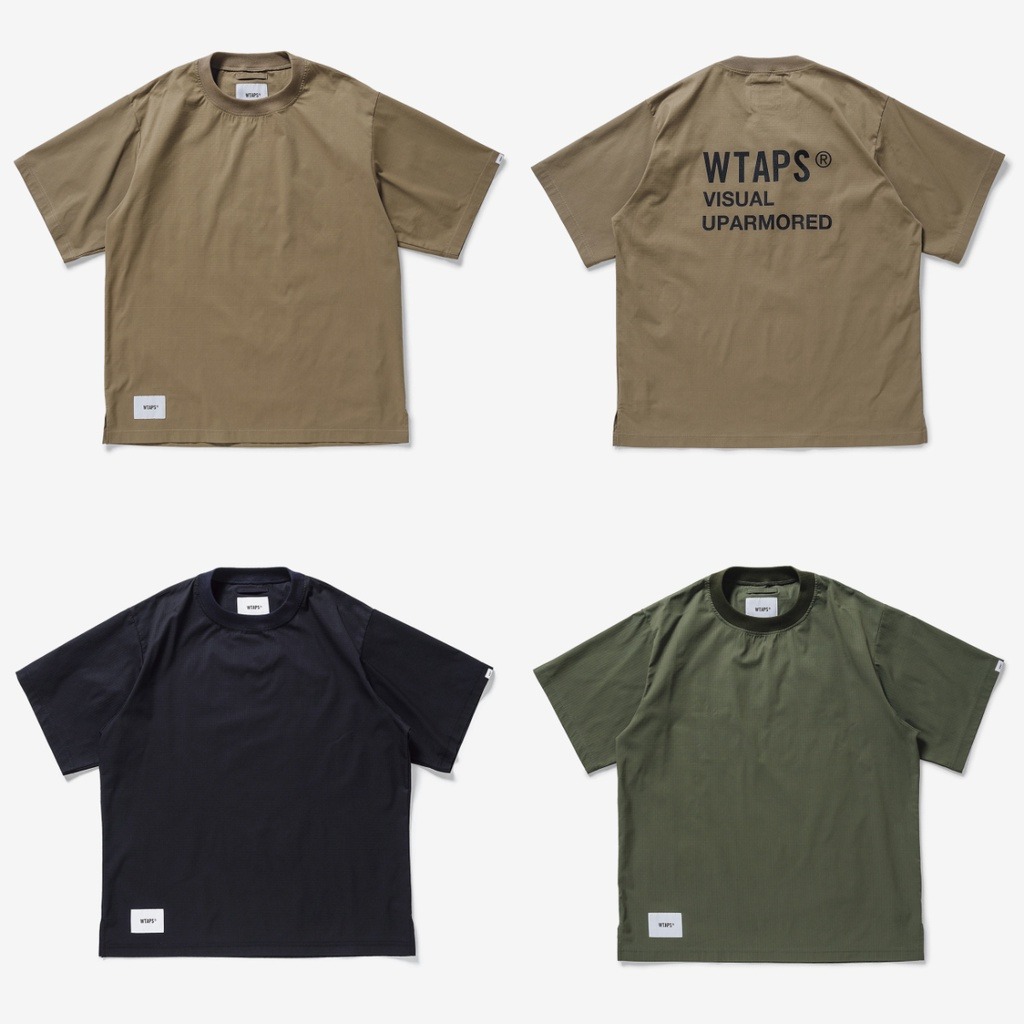 wtaps LS COPO.RIPSTOP.TEXTILE.COOLMAX®