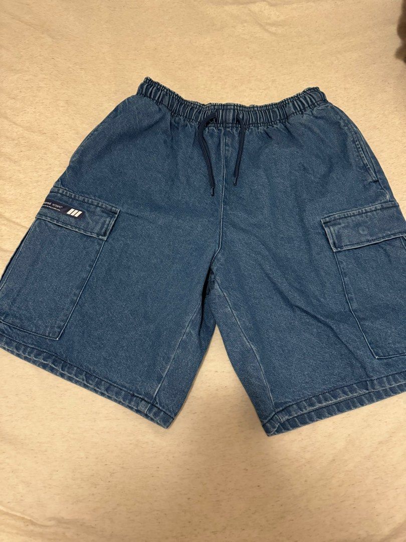 Wtaps denim shorts size 3 L MILS2301, 男裝, 褲＆半截裙, 長褲