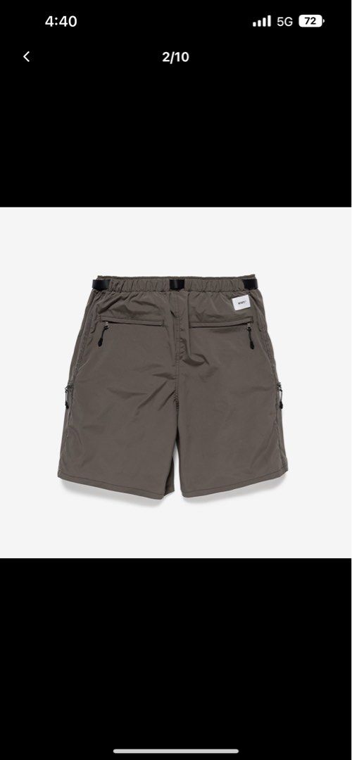 WTAPS Trousers SPSS2001 / SHORTS / POLY. TUSSAH