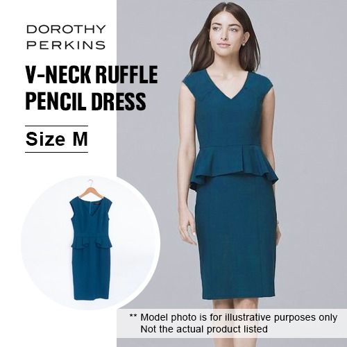 Dorothy perkins v neck dress on sale