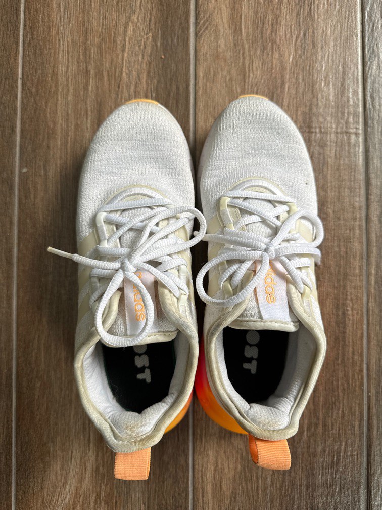 ADIDAS BOOST Women Running Shoes White Women s Fashion Footwear Sneakers on Carousell