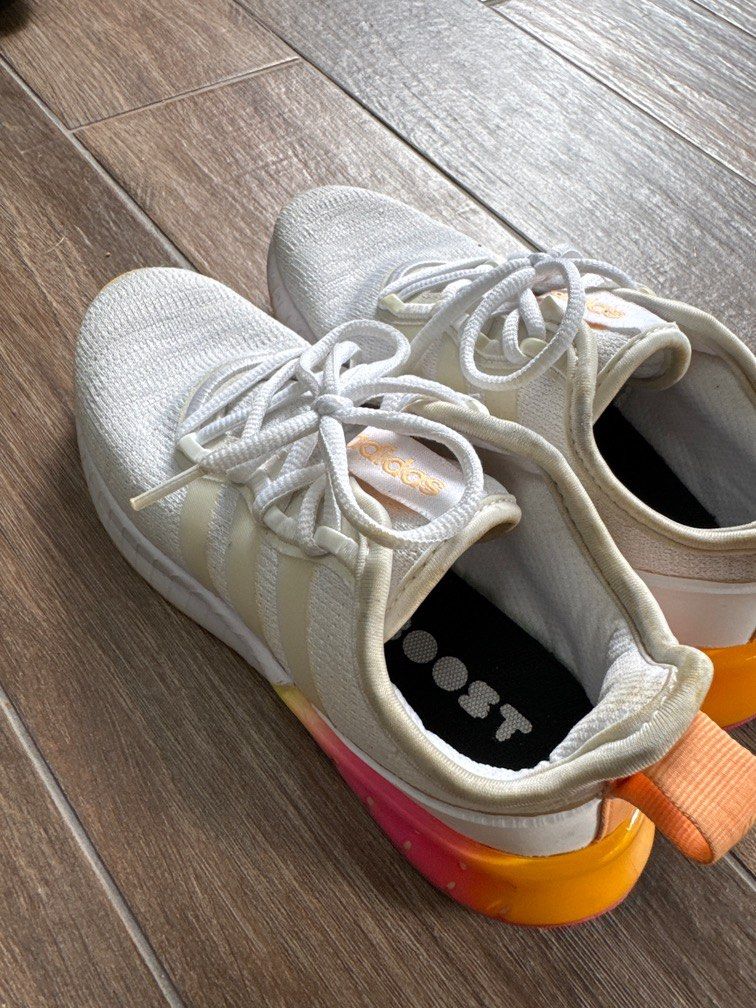 ADIDAS BOOST Women Running Shoes White Women s Fashion Footwear Sneakers on Carousell