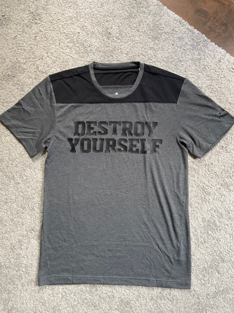 Adidas t shirt destroy yourself 2025