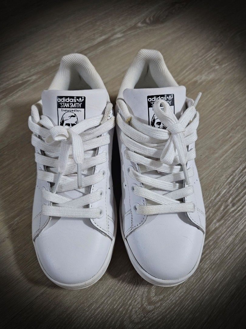 Adidas Stan Smith Youth Luxury Sneakers Footwear on Carousell