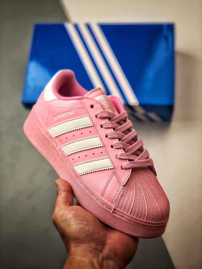 Athletic Shoe Adidas Superstar Pink Size Athletic Shoes Adidas