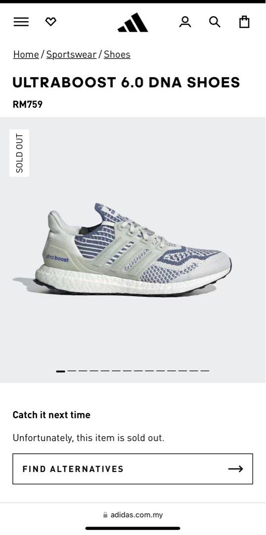 Adidas Unisex Ultraboost 6.0 DNA Primeblue Running Shoe