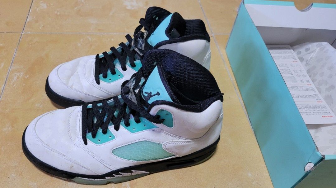 Air Jordan Retro 5 OG Island Green CN2932 100 Carousell
