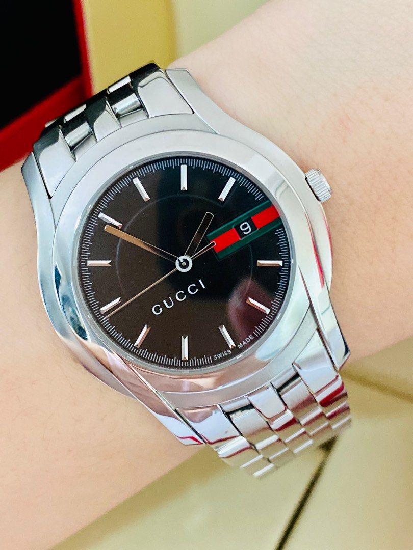 Gucci 5500l Ppsnabha Gucci Watch 5500xl GUCCI] Gucci Watch 5500XL