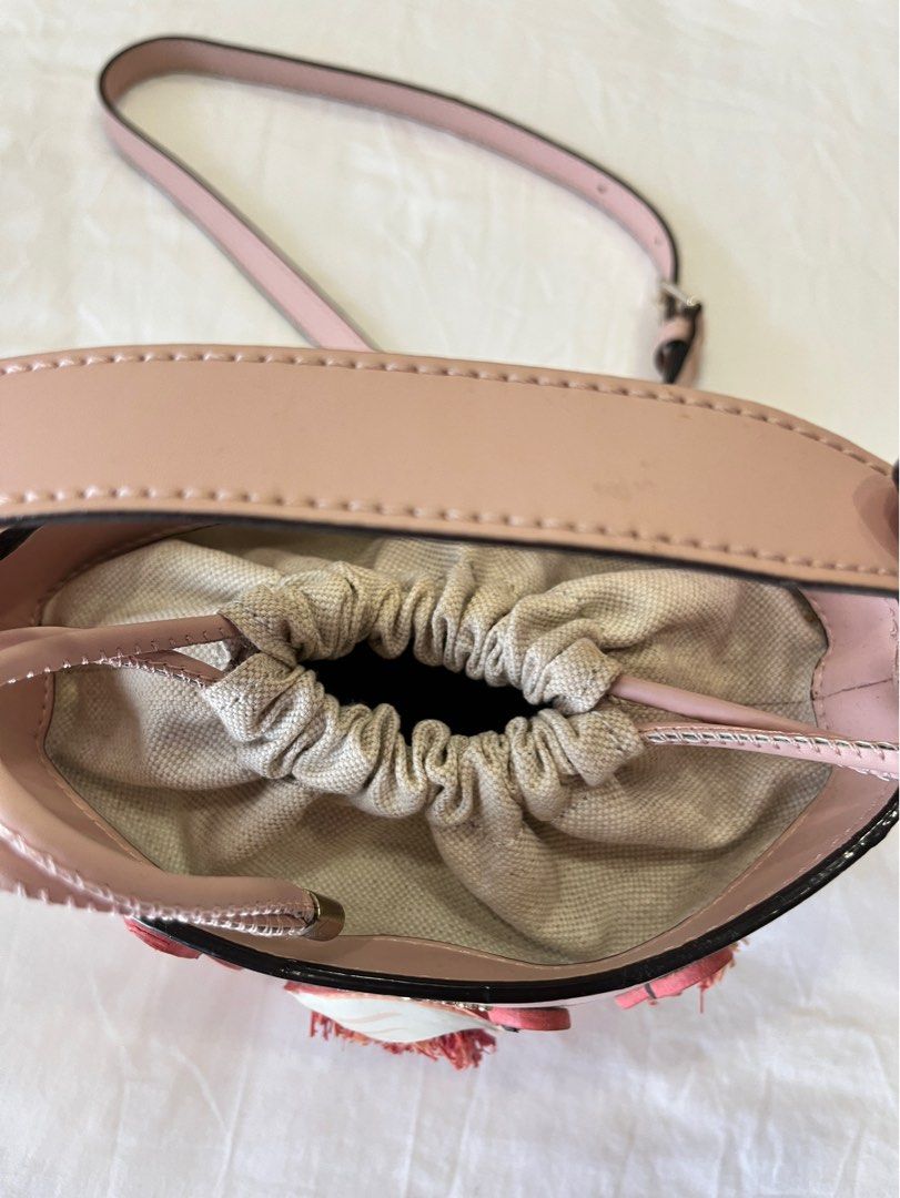 Authentic Kate Spade By The Pool Flamingo Pippa Light Pink Crossbody