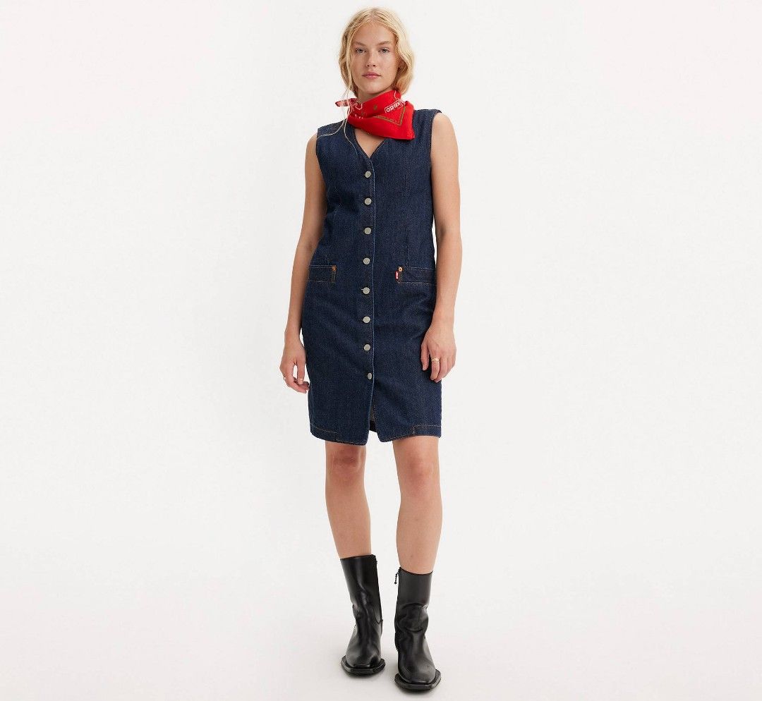 denim patchwork mini dress Dolce & Gabbana Blue Nylon Sheath Color:Misty  Blue 100% polyester Care instructions 1140 NWT Zara Light Acid