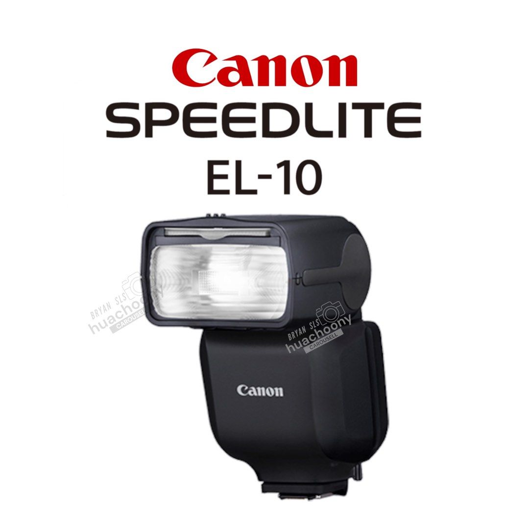 Canon Speedlite EL-10 Portable Flash – Compatible With EOS R Mirrorless Cameras, Wireless Control & Multi-Function Shoe