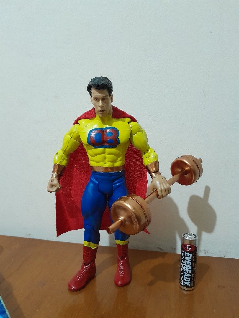 Captain Barbel (Category: Figurines & Statues) located in Muntinlupa City. Submitted by elmsz (Listing ID 1313369863, Image 2). Description: Custom figure. Captain Barbel - Edu Manzano. For pinoy superhero collectors. Nice addition for your collection. FREE SHIPPING na via J and T Gcash.