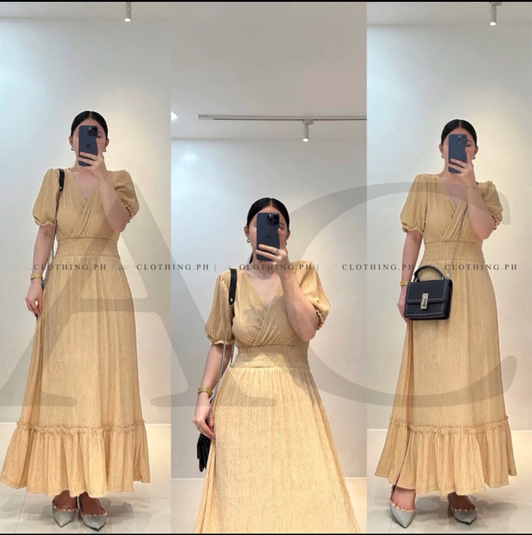 Catalina Nude Maxi Dress, Women's Fashion, Dresses & Sets, Dresses on Carousell