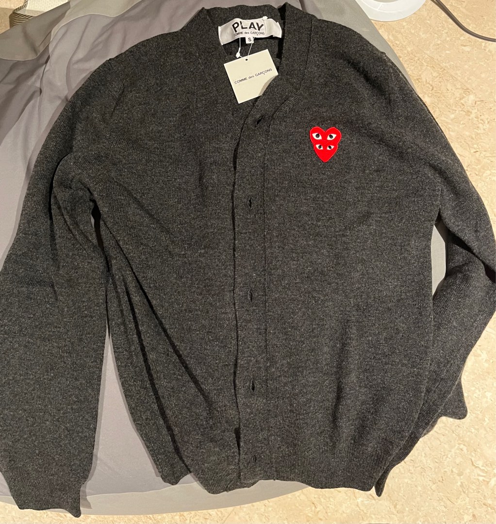 Cdg cardigan mens online
