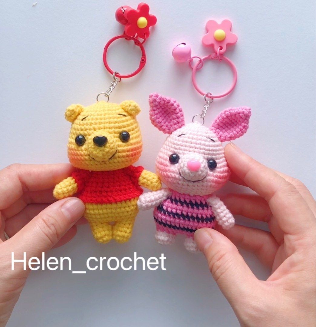 Piglet keychain top