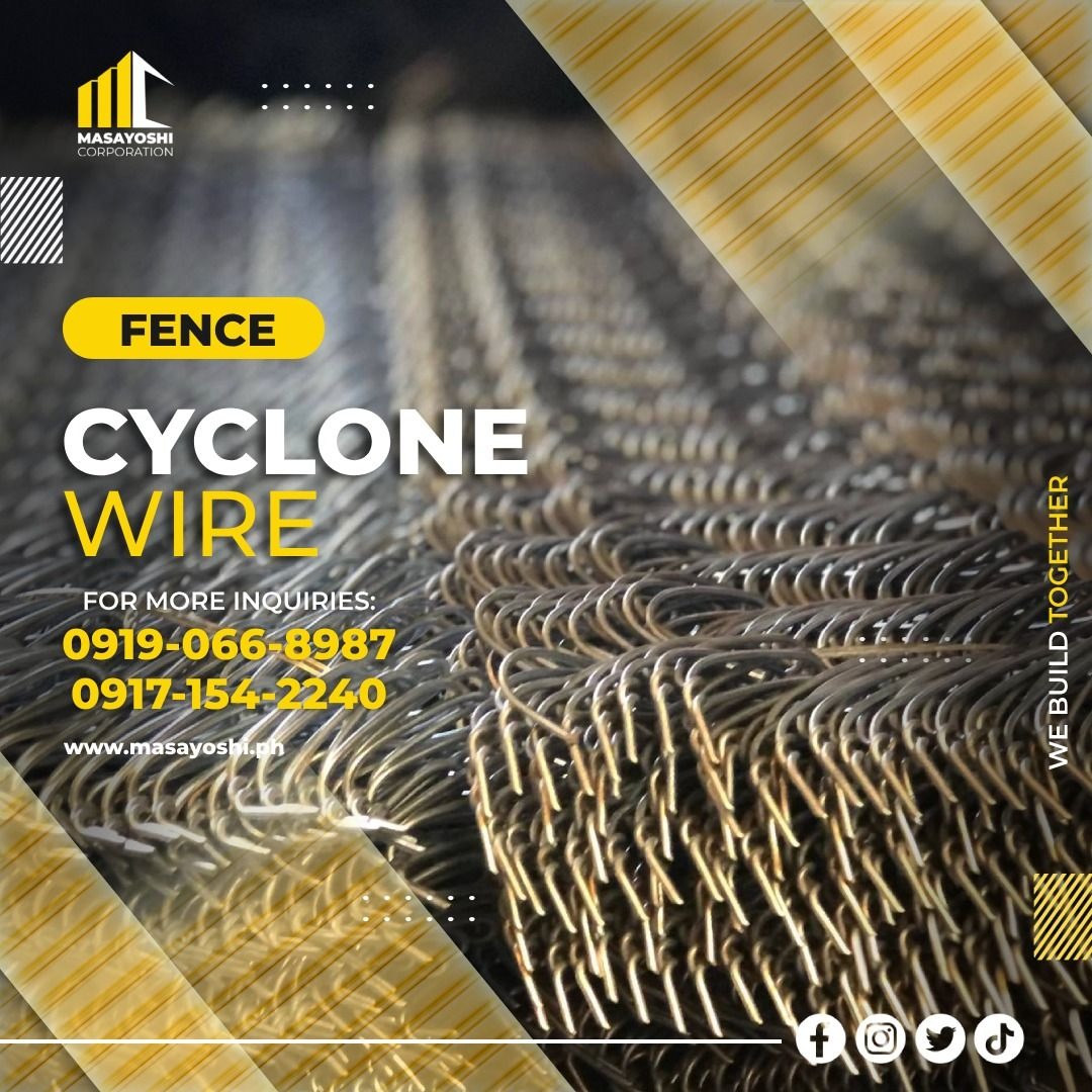 Cyclone Wire | Fencing Wires | Chainwire Fence, Commercial & Industrial ...