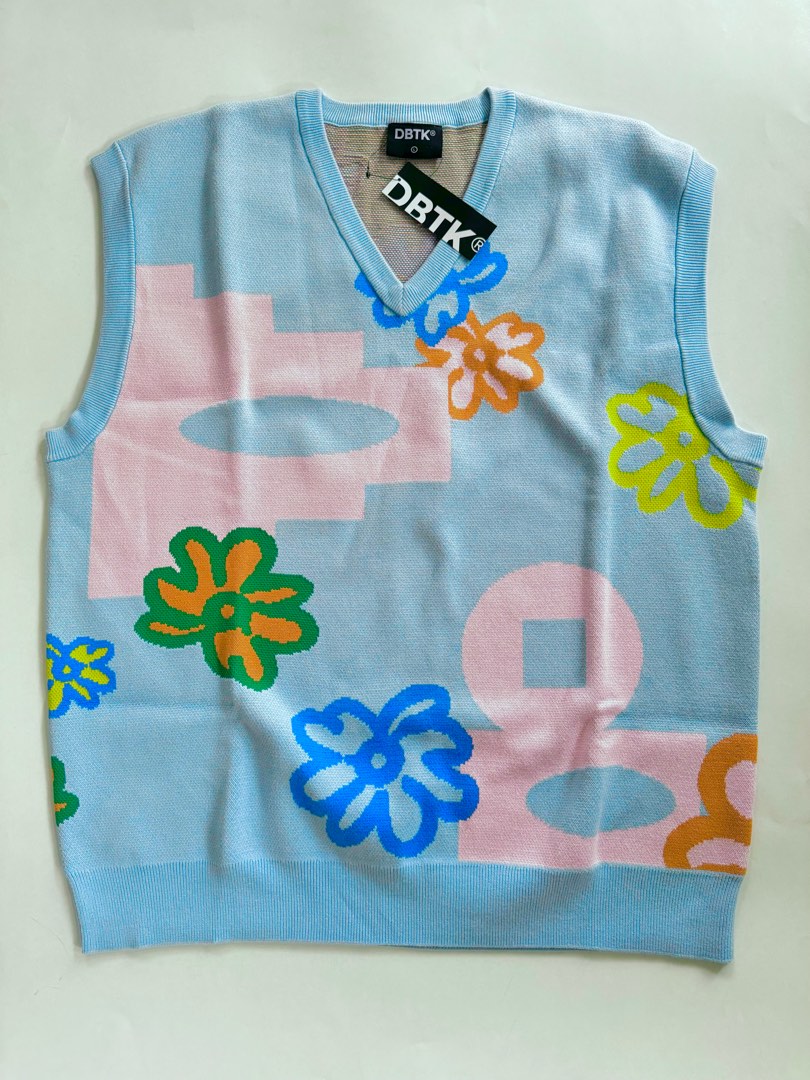 DBTK FLEUR VEST MOHAIR BEANIE Men s Fashion Tops Sets Vests On 