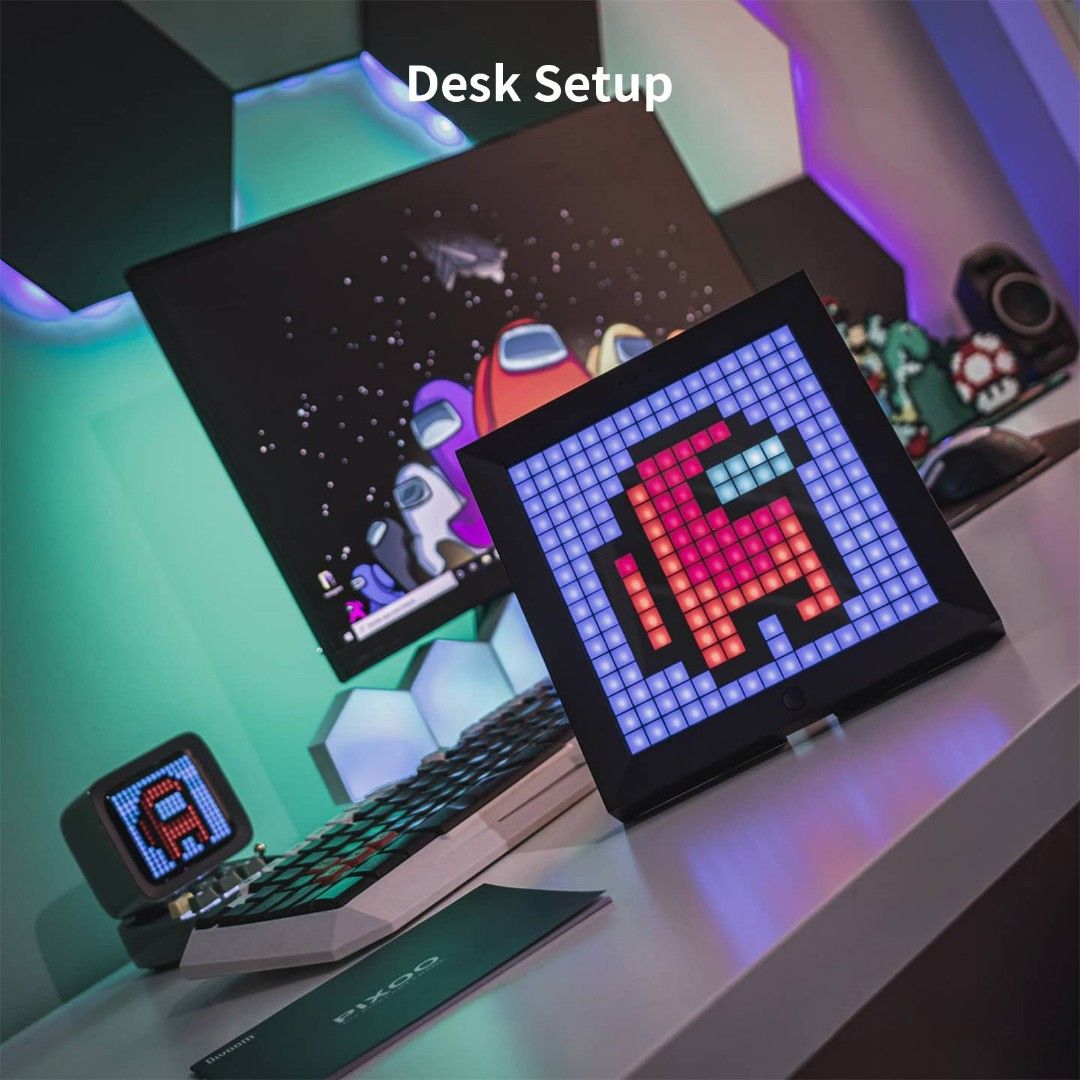 Divoom Pixoo Pixel Art LED Display, Furniture & Home Living, Lighting ...