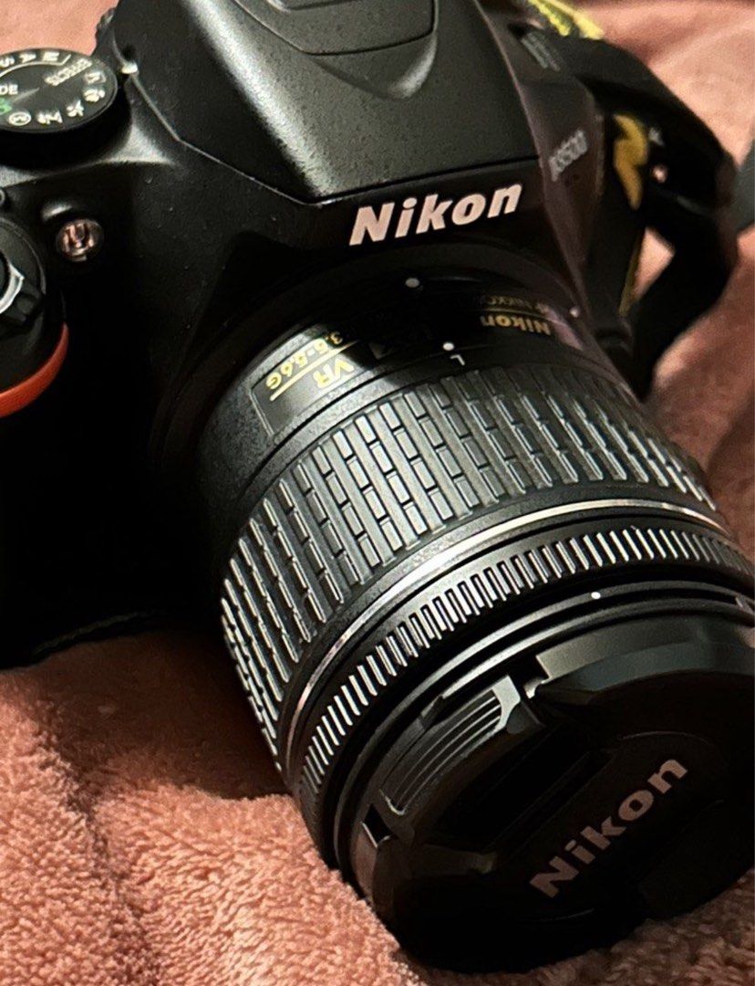 DSLR Nikon D3500 with memory card (Category: Cameras) located in Quezon City. Submitted by gigisellz (Listing ID 1313302408, Image 1). Description: in a great condi ! minsan lang nagagamit 🥲 - can send sample pics - perfect for beginners also (since im a beginner too) - can give lowest price for sure buyers shutter count: less than 10k mop: gcash / bank flaw: di ko maremove yung for tripod pero i think it's still removable naman !! doesnt affect