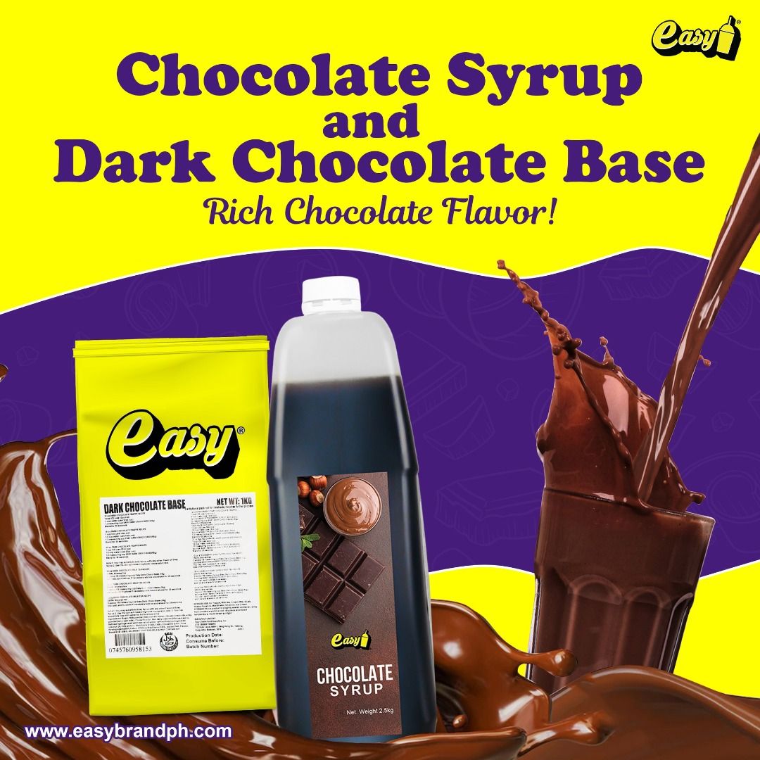 Easy Brand Chocolate Syrup 2.5Kg, Food & Drinks, Beverages on Carousell