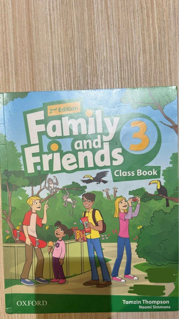 Family and Friends class book 3, 興趣及遊戲, 書本 & 文具, 教科書 - Carousell