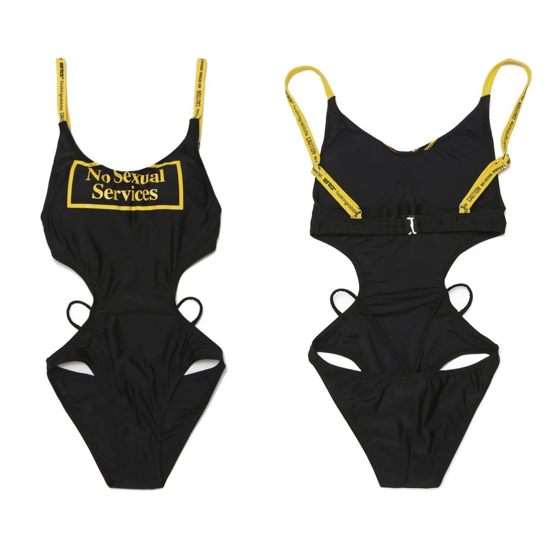 FR2梅　Box Logo Swimsuit One-piece FR2梅 Box Logo Swimsuit One-piece - メルカリ