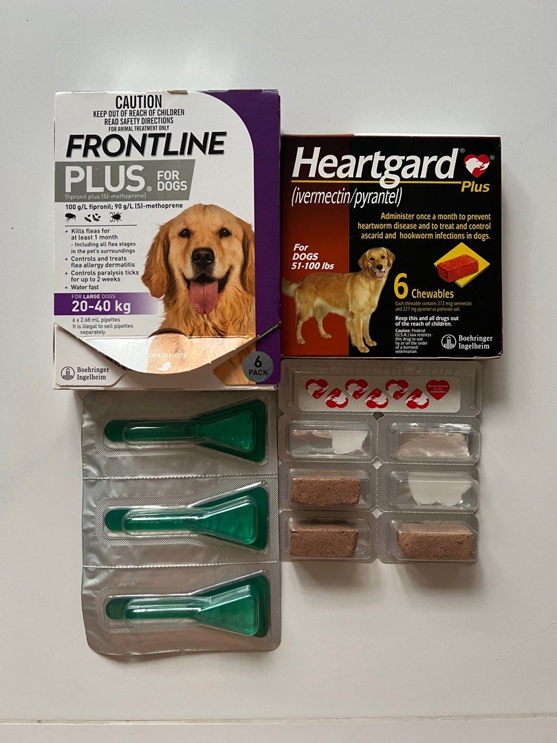Frontline Plus Heartgard Pet Supplies Health Grooming on Carousell