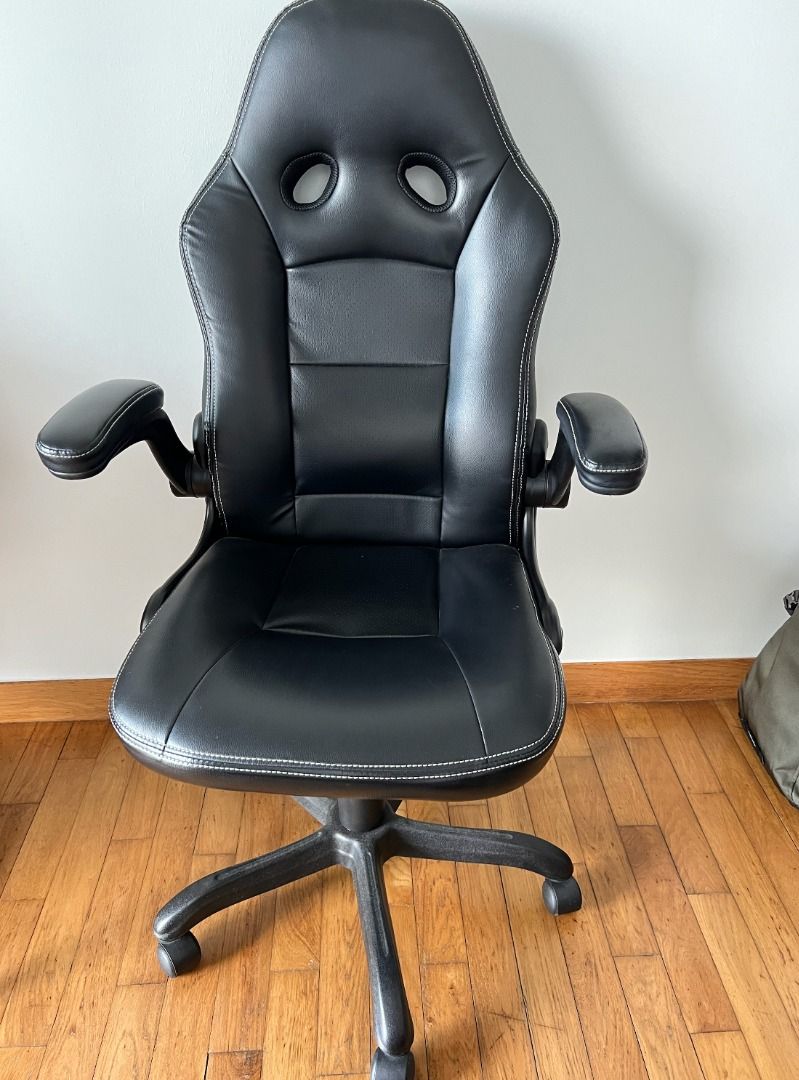 Gaming chair no leather on sale