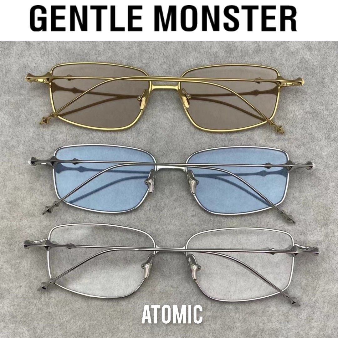 美品 Gentle Monster BOLD Atomic02チタン サングラス Gentle Monster BOLD Atomic 02(V) Atomic 【公式通販】