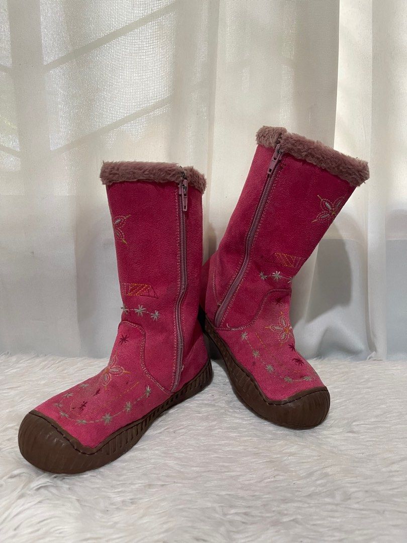 Girls winter boots kids winter boots