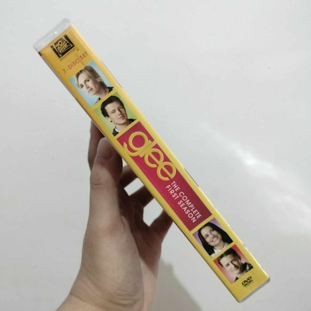 GLEE: The Complete First Season DVD (Category: CDs & DVDs) located in Antipolo. Submitted by thriftsource (Listing ID 1313347362, Image 3). Description: GLEE: The Complete First Season DVD Selling Price: Php299+sf Condition: Good Condition (missing 7th CD) Location: Antipolo City, Rizal Mode of Payment: GCash Mode of Delivery: LBC/J&T/LBC For inquiries, feel free to message me. Thank you po :)).