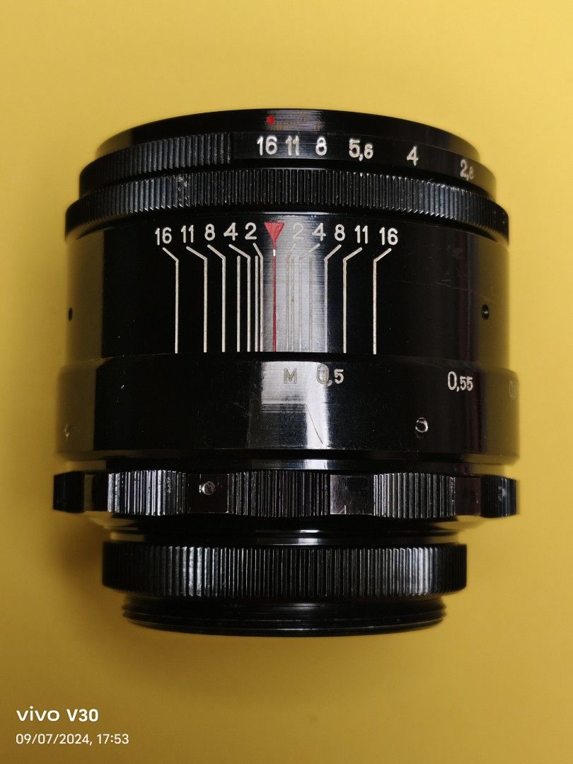 Helios 44-2 KMZ ULTIMATE BLACK copy serial number N7015361 ( Premium ...