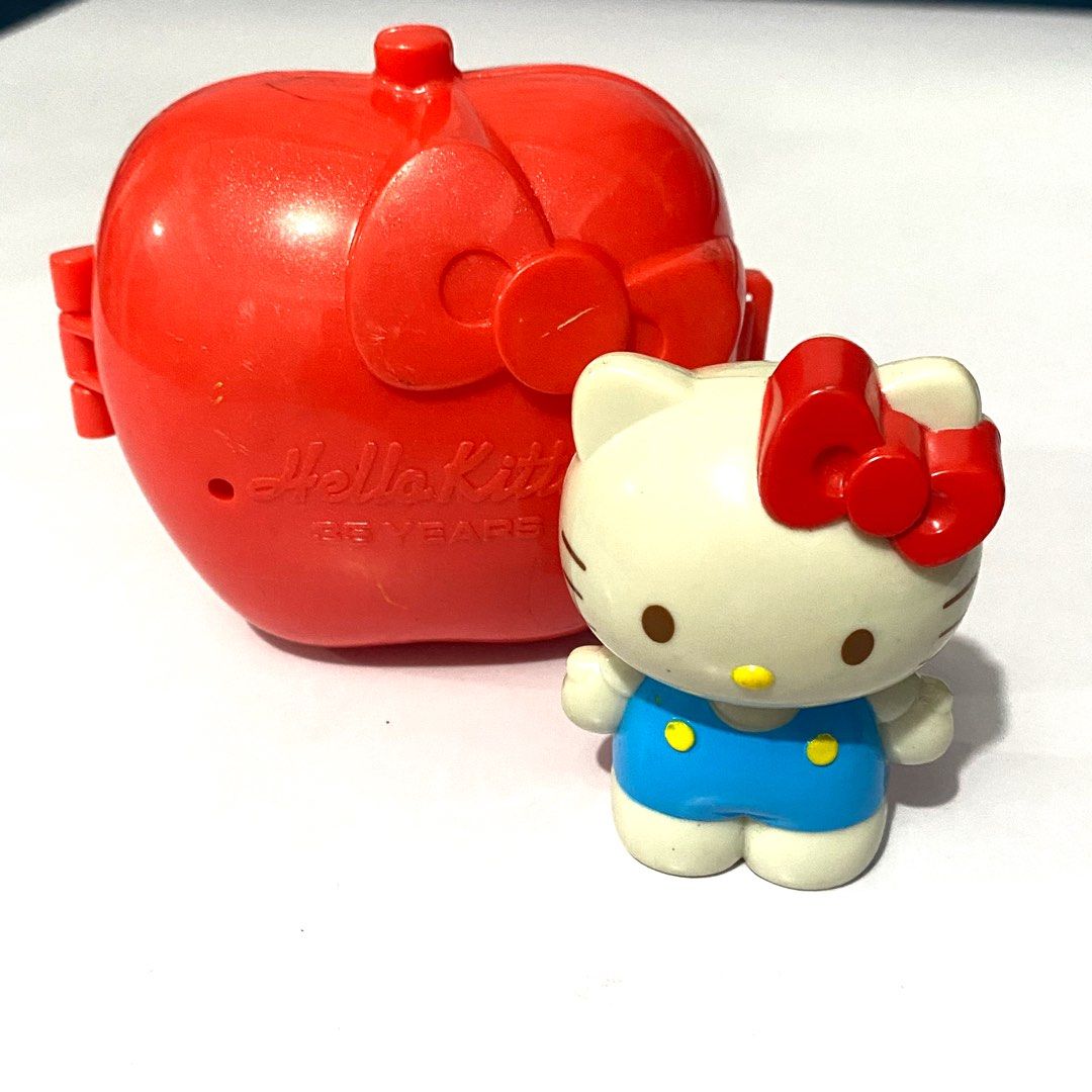 Hello Kitty 35 Years (1983 Version) Mcdo Happymeal (Category: Vintage Collectibles) located in Cainta. Submitted by theripper. (Listing ID 1313359313, Image 1). Description: 2009 Released No issues Needs a little cleaning MANAGE YOUR EXPECTATIONS *Actual item posted *Color may vary due to lighting Note: *No shoppe checkout *No haggling/last price *Strictly NO CANCELLATION once order confirmed and scheduled for shipping *NO RETURN/EXCHANGE of item