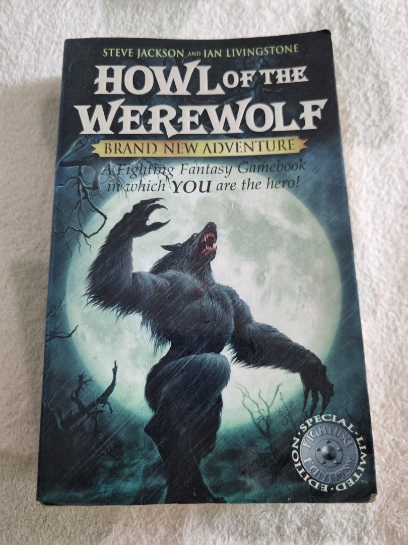 FIGHTING FANTASY | Wizard Books | Howl of the Werewolf - YouTube