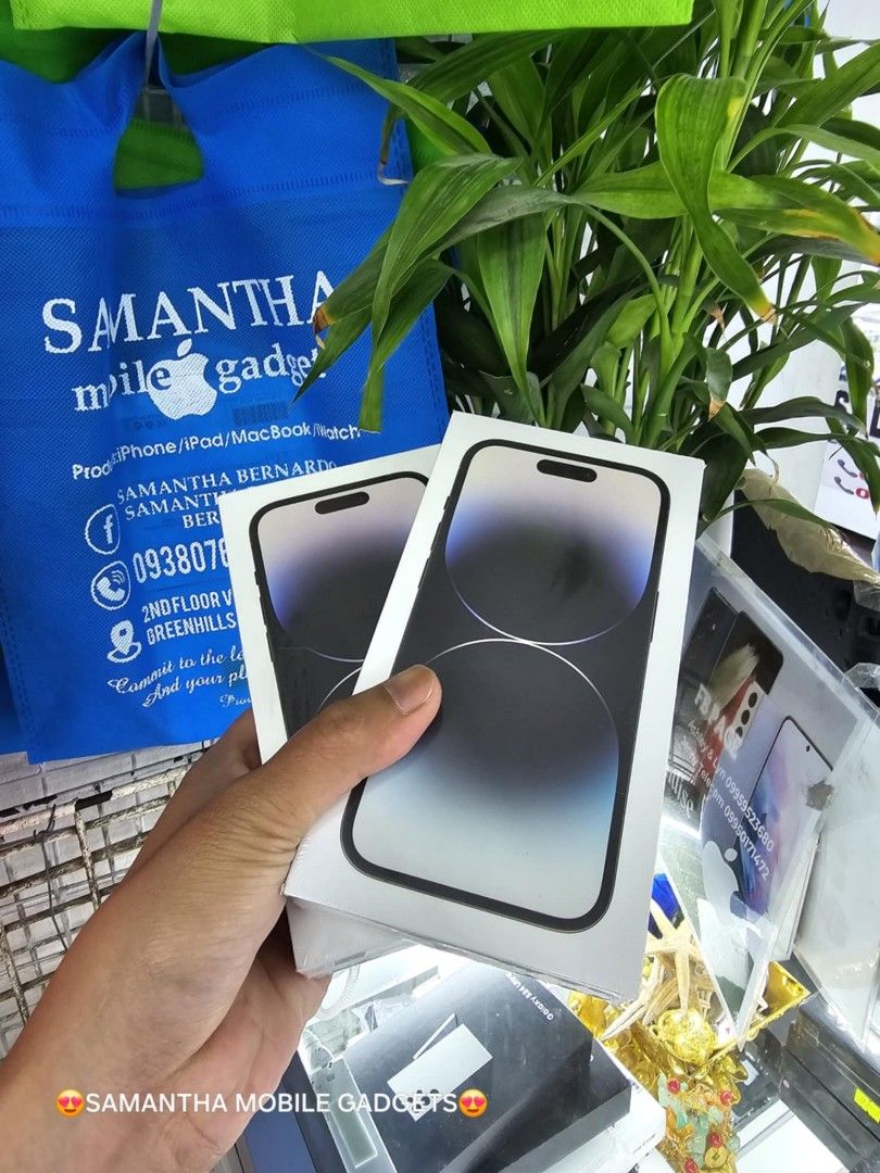Iphone 14 Pro 128gb Dual Sim and NTC Openline (Category: iPhone 14 Series) located in Quezon City. Submitted by samanthaga21954 (Listing ID 1313277141, Image 2). Description: Iphone 14 Pro 128gb Dual Sim and NTC Openline Brandnew Sealed With Warranty Onhand Stock.