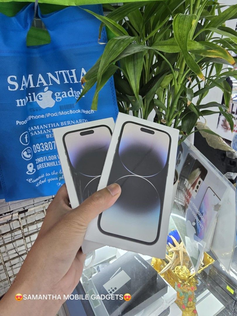 Iphone 14 Pro 128gb Dual Sim and NTC Openline (Category: iPhone 14 Series) located in Quezon City. Submitted by samanthaga21954 (Listing ID 1313277141, Image 3). Description: Iphone 14 Pro 128gb Dual Sim and NTC Openline Brandnew Sealed With Warranty Onhand Stock.