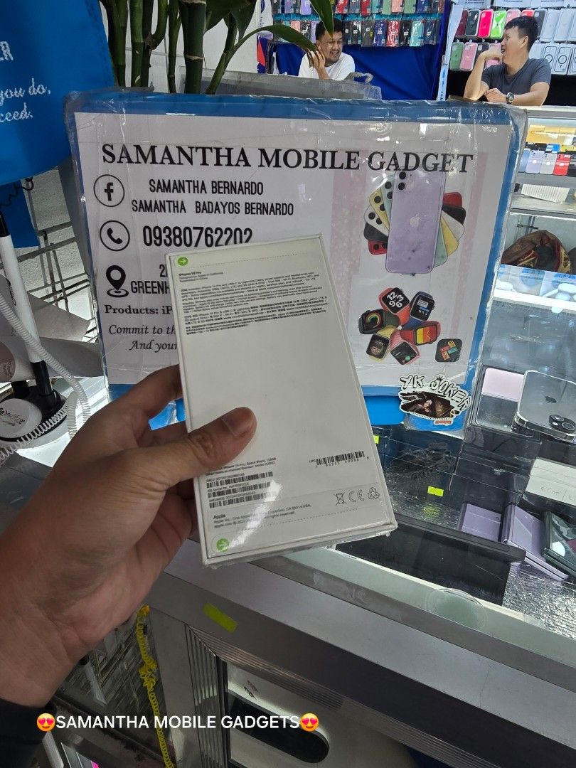 Iphone 14 Pro 128gb HK DUAL SIM (Category: iPhone 14 Series) located in Manila. Submitted by lenweltong05295 (Listing ID 1313270447, Image 3). Description: Iphone 14 Pro 128gb HK DUAL SIM Brandnew Sealed with Warranty Onhand Stock.