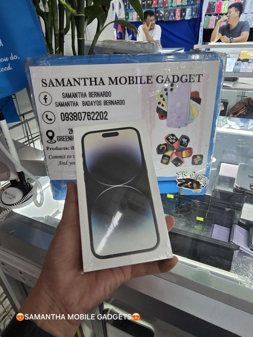 Iphone 14 Pro 128gb HK Variant Dual Sim (Category: iPhone 14 Series) located in Quezon City. Submitted by samanthaga21954 (Listing ID 1313277914, Image 2). Description: Iphone 14 Pro 128gb HK Variant Dual Sim Brandnew Sealed with Warranty Onhand Stock.