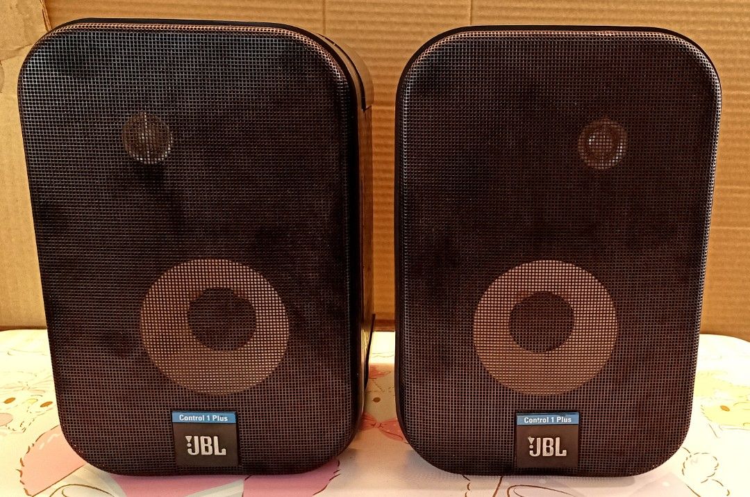 JBL Control 1 Plus Monitor Speakers, Audio, Soundbars, Speakers