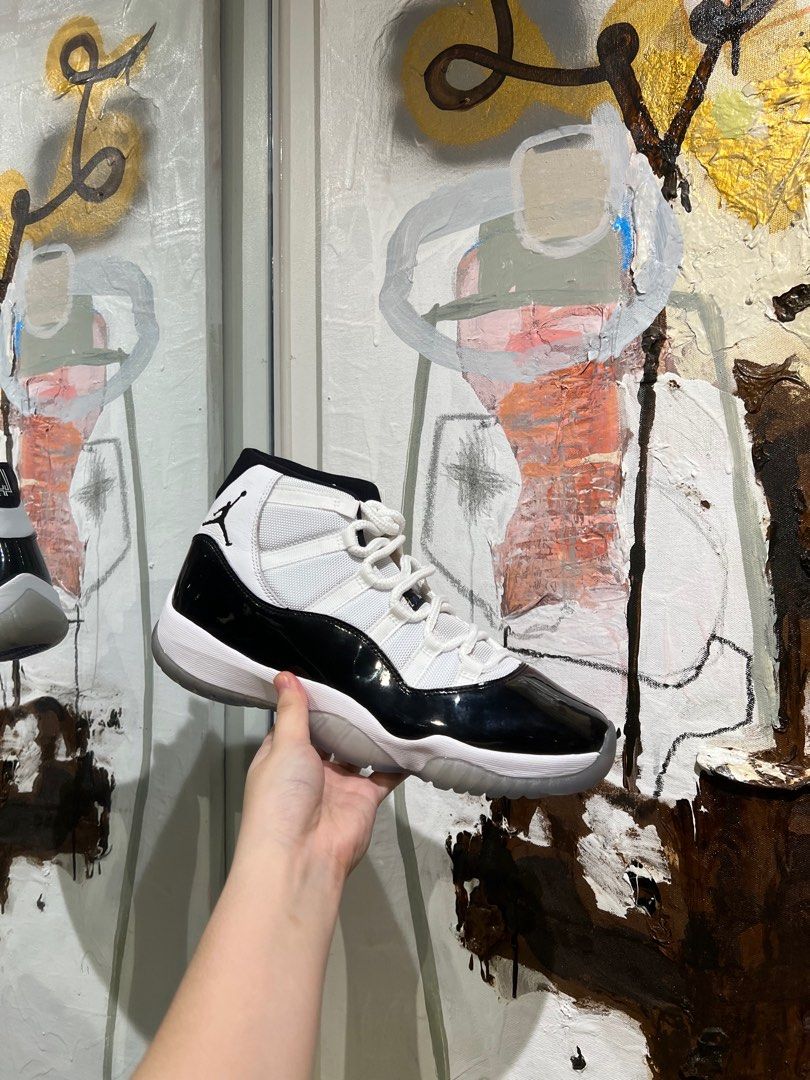 Jordan 11 Concord Men s Fashion Footwear Sneakers on Carousell
