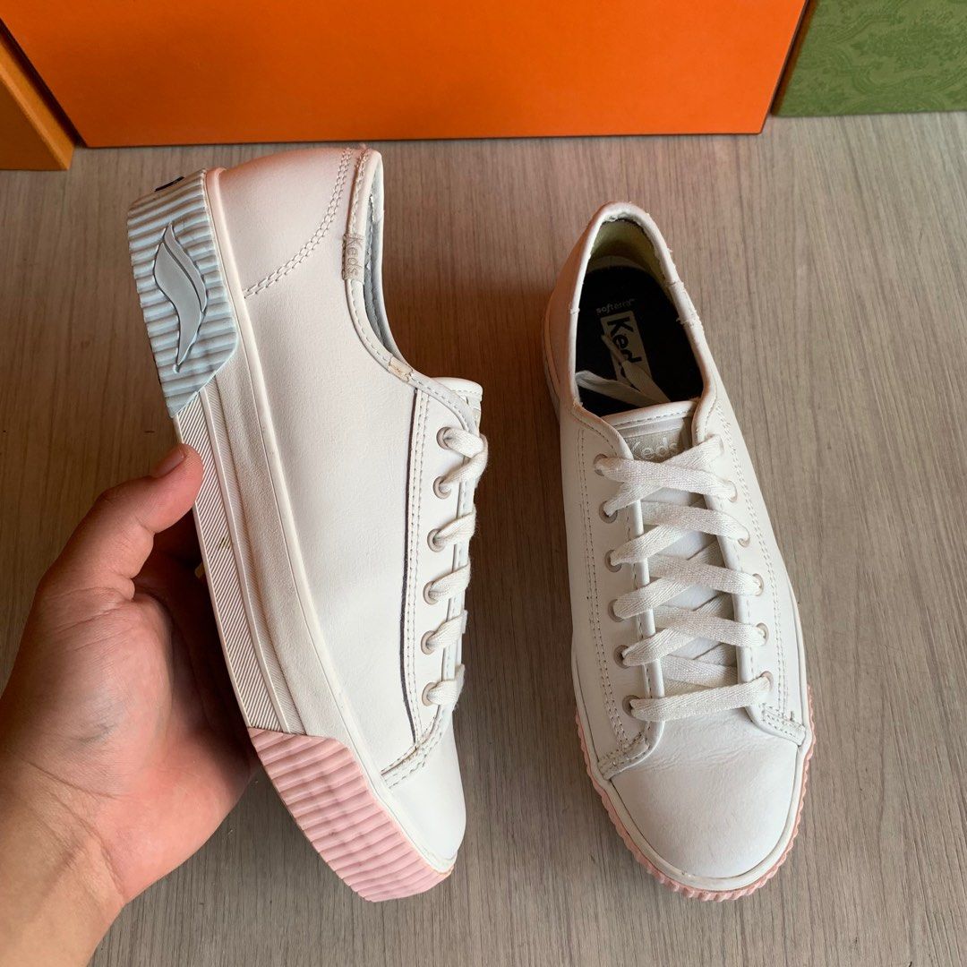 Keds Authentic Leather Platform white size 40