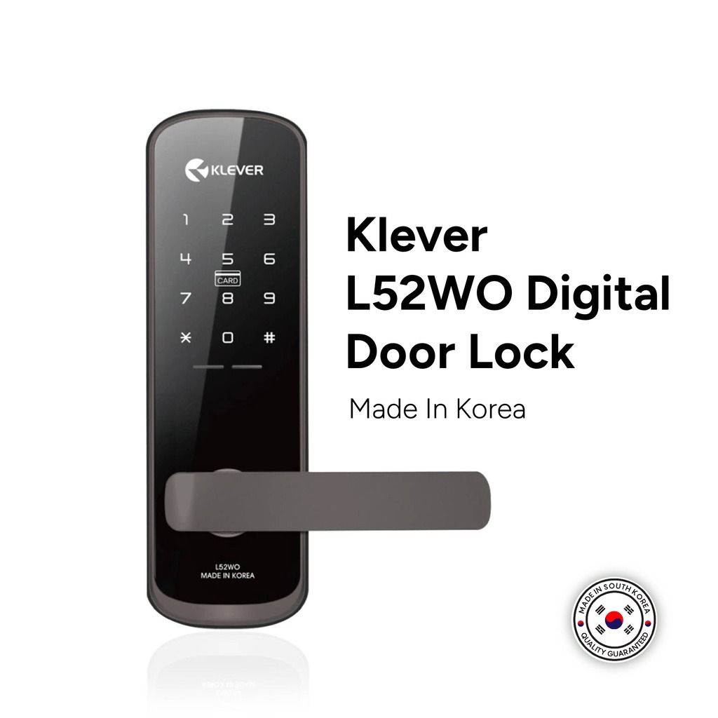 Klever L52WO Smart Digital Office Door Lock Made In Korea, Furniture ...