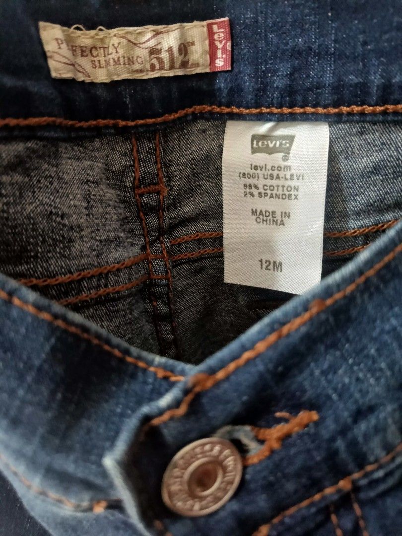 Levi s 512 Women s Perfectly Slimming BootCut Jeans Size 12M on tag Women s Fashion Bottoms Jeans on Carousell