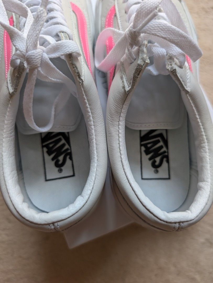 Cute white vans outlet