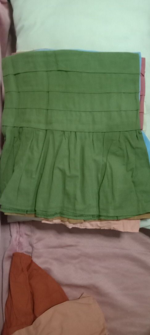 Linen Peplum Tube Top (Category: Sleeveless) located in Quezon City. Submitted by jtmat20 (Listing ID 1313398444, Image 3). Description: Size: S-M Condition: Never used. May come with original packaging or tag. Available Colors: (only one available each color) 📌Little Dark Flesh 📌Sage Green 📌Tan 📌Little Light Flesh 📌Light Blue 📌Dark Rose 📌Light White Green (Brand: The Threads) 📌Dark Orange Mode of Payment: 📌Bank Transfer (BDO and Union B